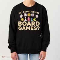 Board Games for Game Enthusiasts Women's Sweatshirt thumb 0