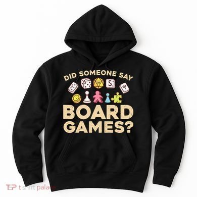 Board Games for Game Enthusiasts Hoodie
