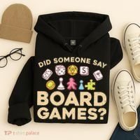 Board Games for Game Enthusiasts Hoodie thumb 4