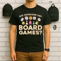 Board Games for Game Enthusiasts T-Shirt thumb 6