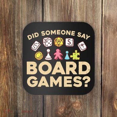 Board Games for Game Enthusiasts Coaster