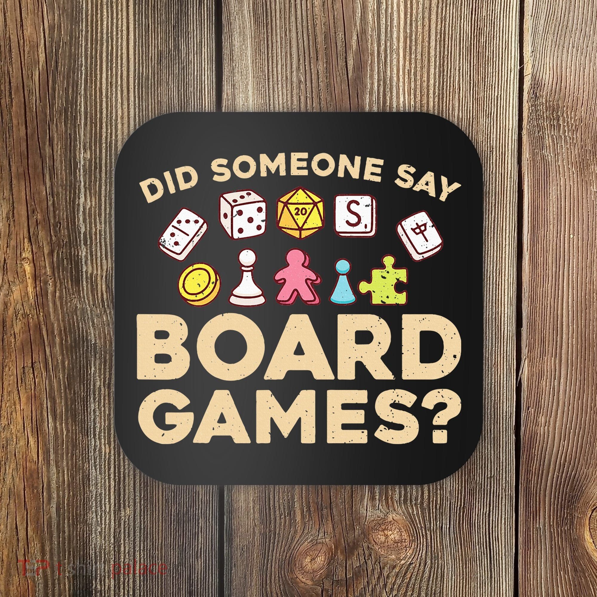 Board Games for Game Enthusiasts Coaster