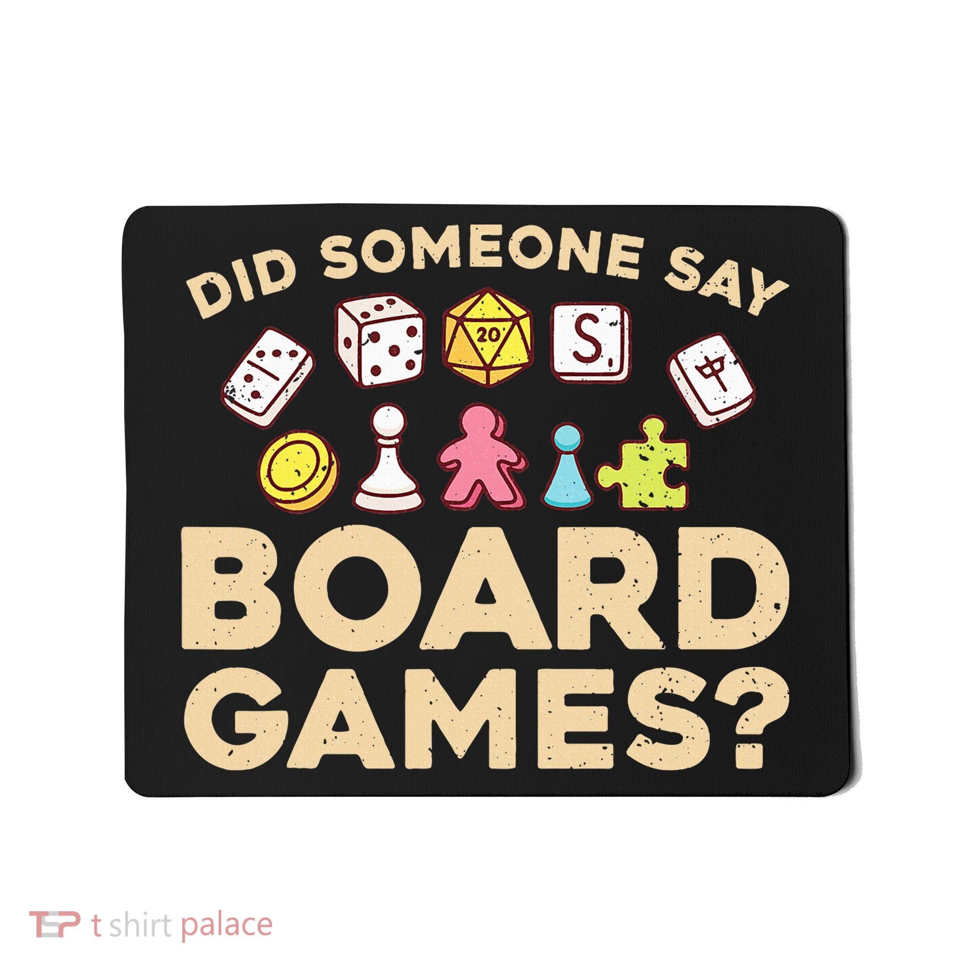 Board Games for Game Enthusiasts Mousepad