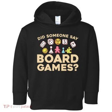 Board Games for Game Enthusiasts Toddler Hoodie