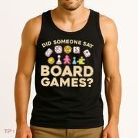 Board Games for Game Enthusiasts Tank Top thumb 3