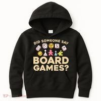 Board Games for Game Enthusiasts Kids Hoodie thumb 0