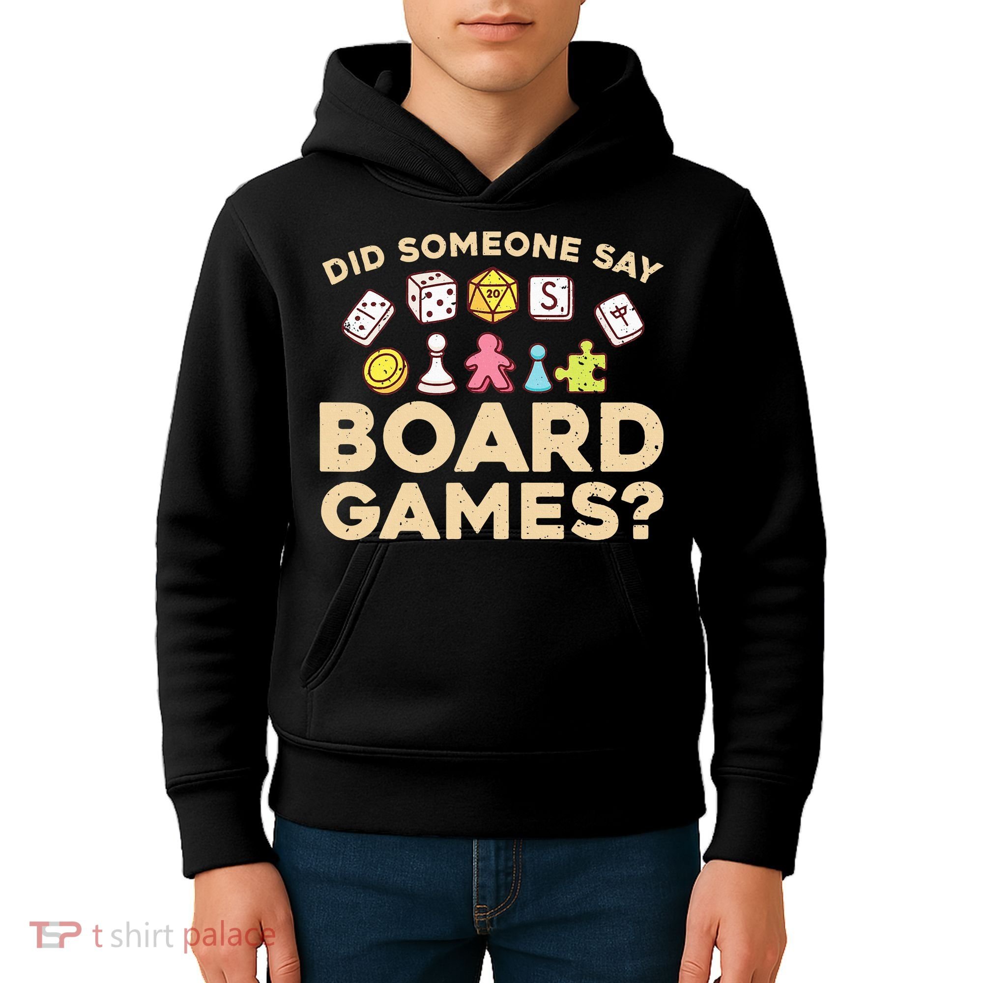 Board Games for Game Enthusiasts Kids Hoodie