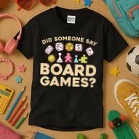 Board Games for Game Enthusiasts Kids T-Shirt thumb 3