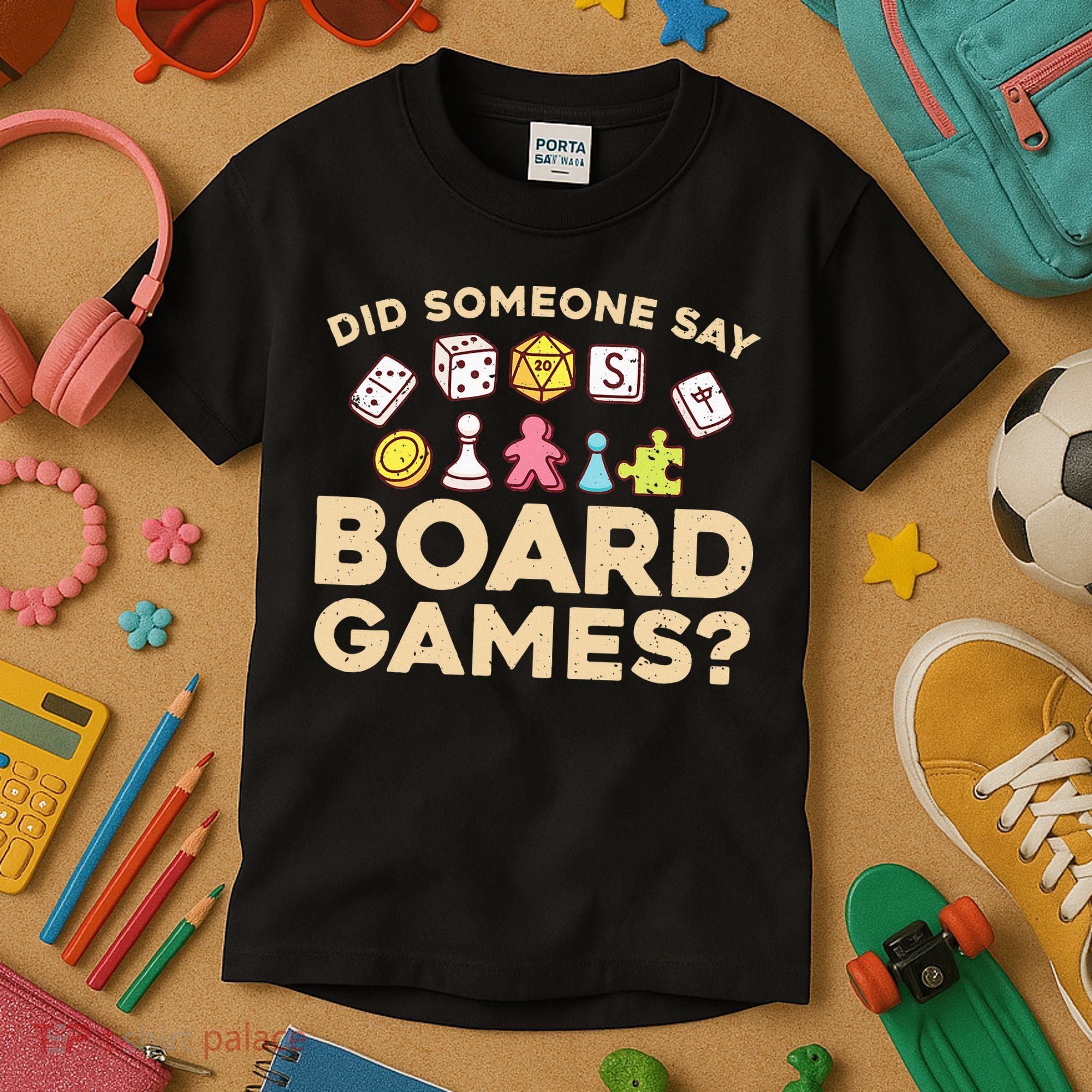Board Games for Game Enthusiasts Kids T-Shirt