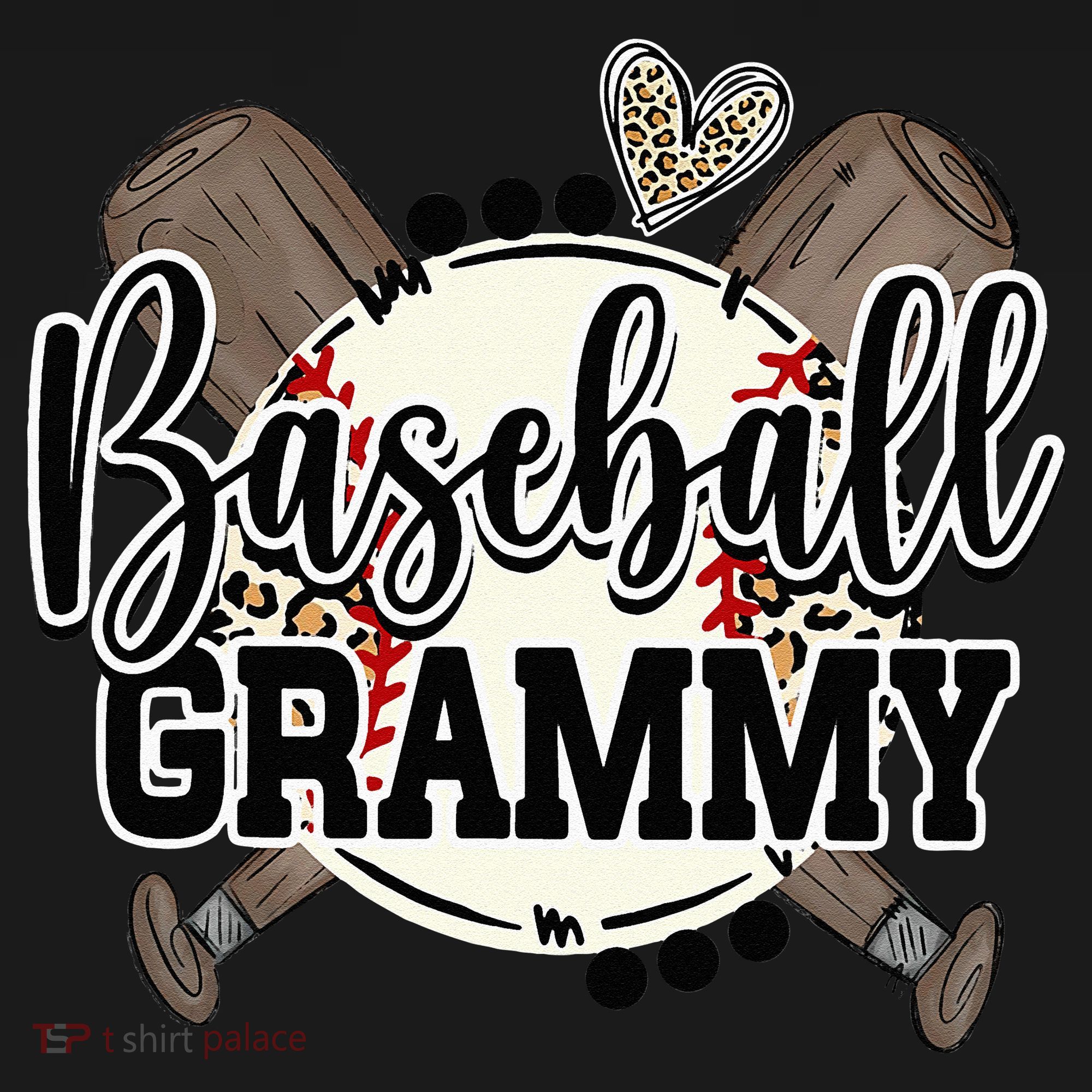Baseball Grammy Funny Baseball Family Matching Apron