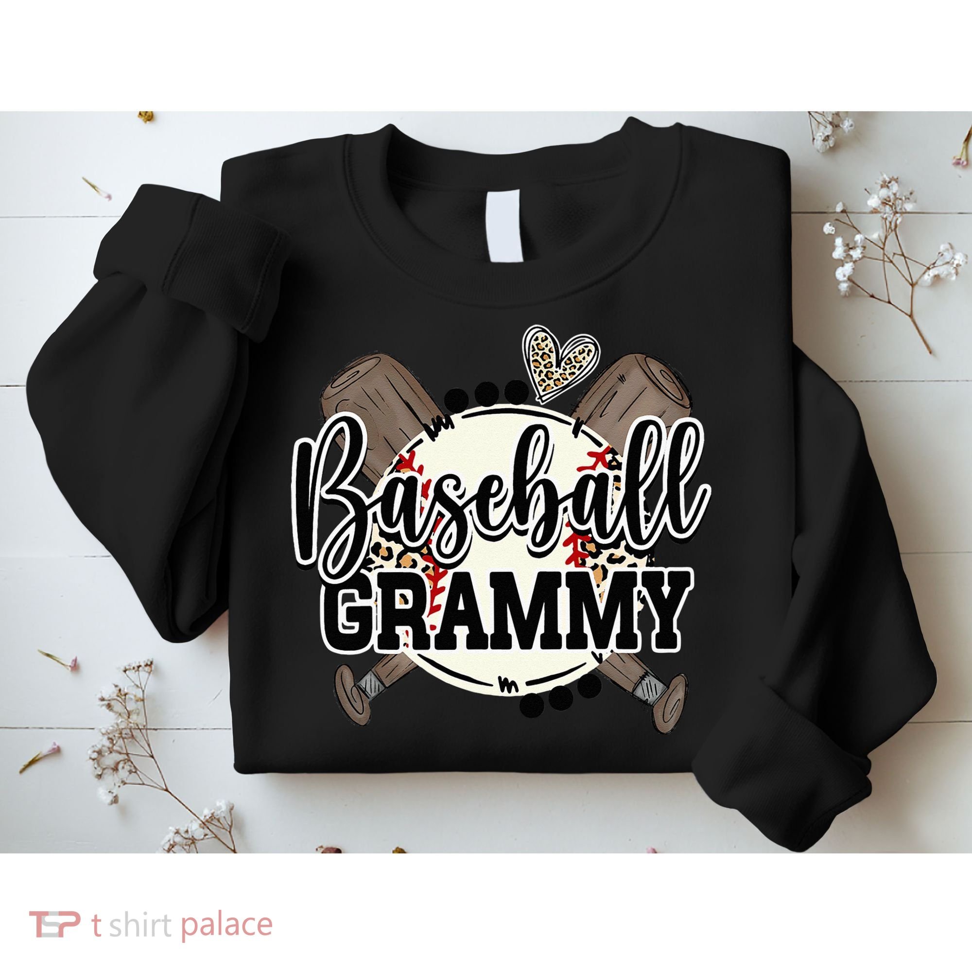 Baseball Grammy Funny Baseball Family Matching Sweatshirt