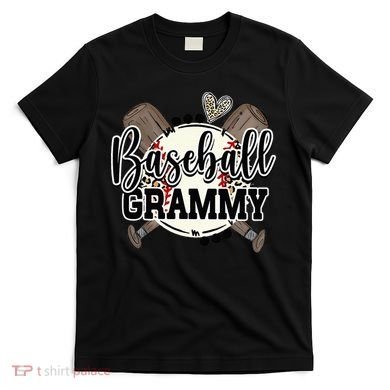 Baseball Grammy Funny Baseball Family Matching T-Shirt