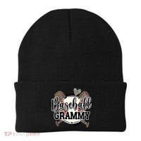 Baseball Grammy Funny Baseball Family Matching Beanie thumb 0