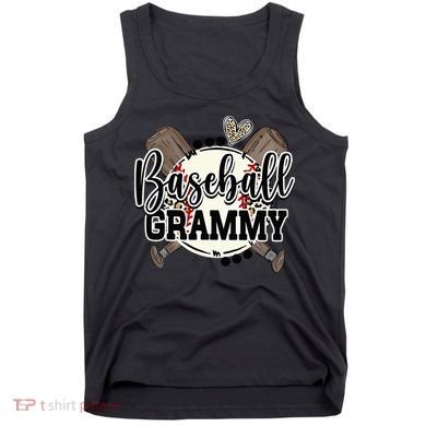 Baseball Grammy Funny Baseball Family Matching Tank Top