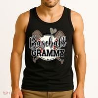 Baseball Grammy Funny Baseball Family Matching Tank Top thumb 3