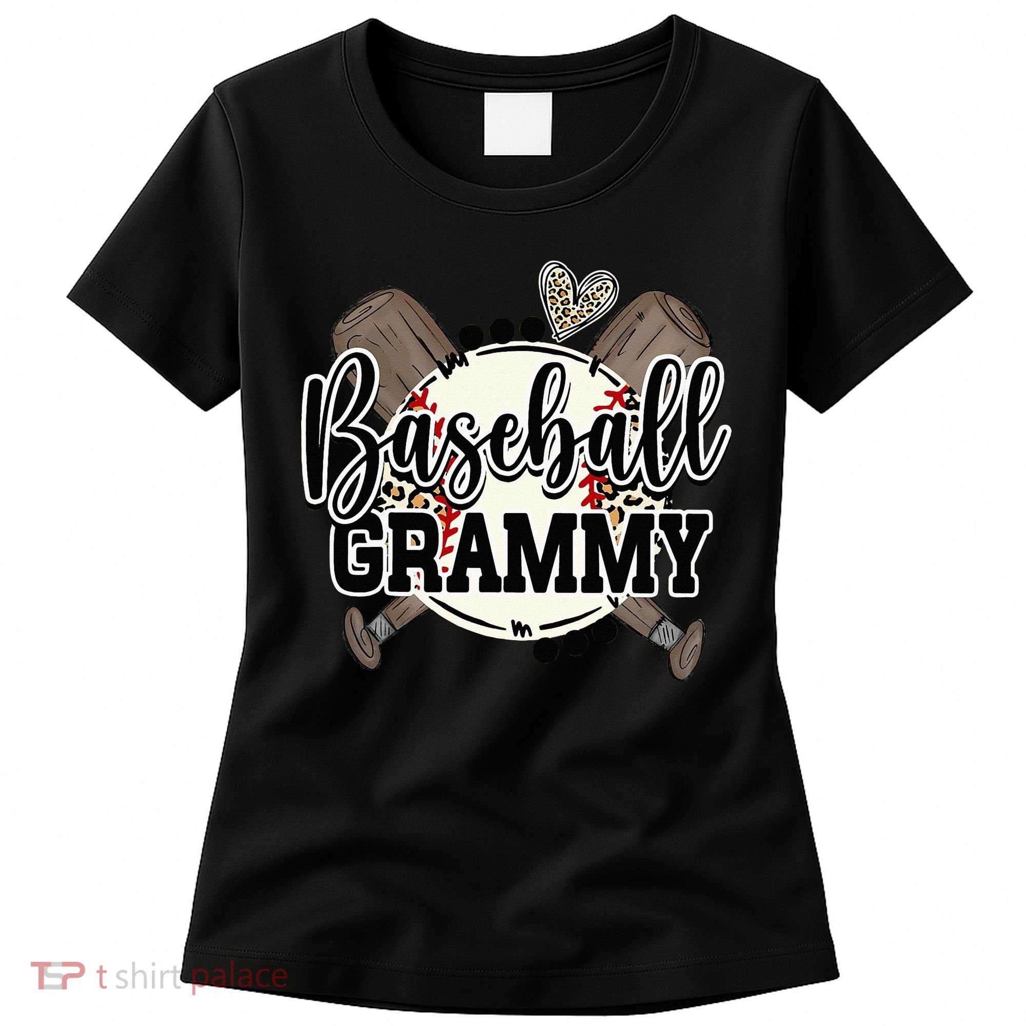 Baseball Grammy Funny Baseball Family Matching Women's T-Shirt