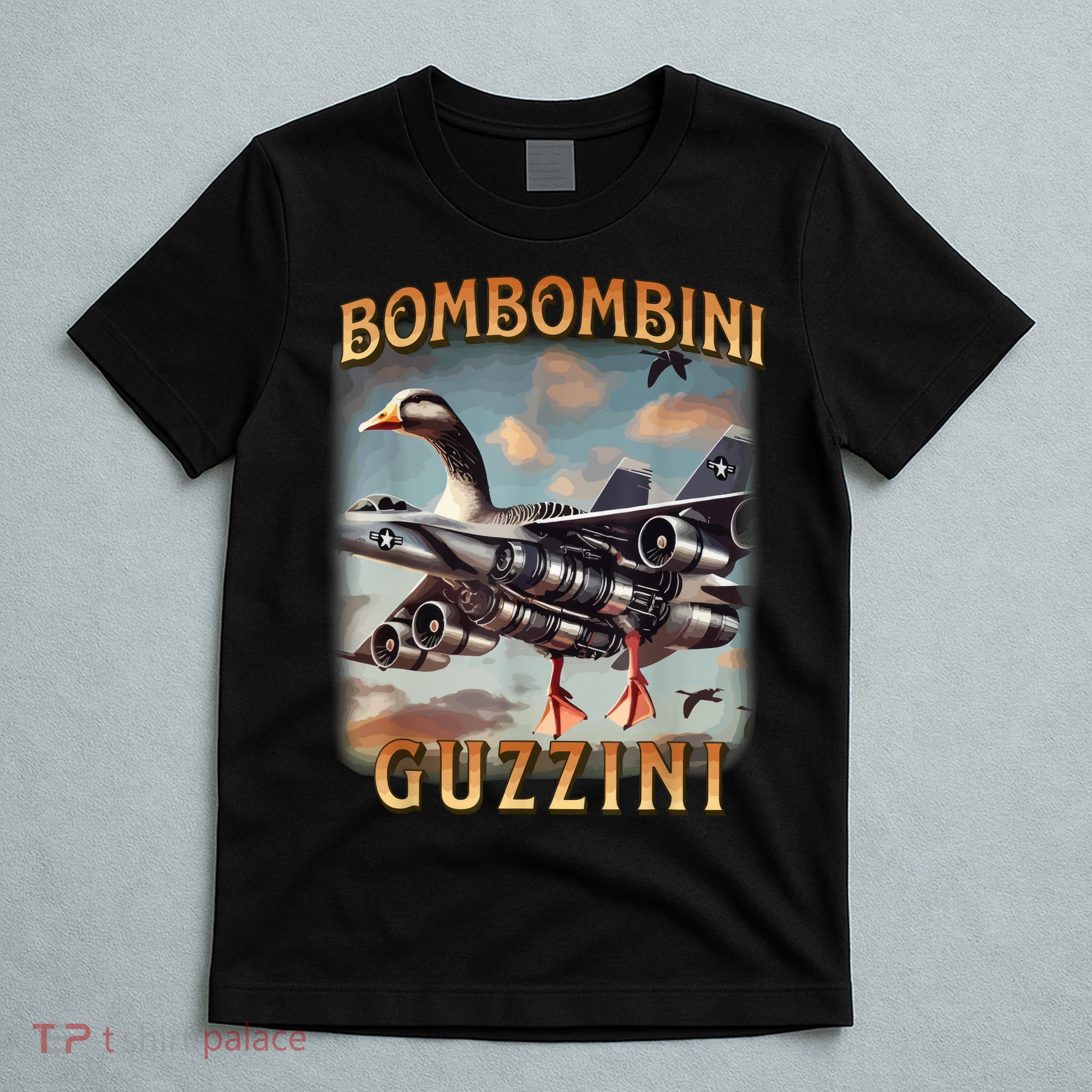 Bombombini Guzzini Funny Goose Meme T-Shirt