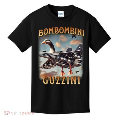 Bombombini Guzzini Funny Goose Meme Kids T-Shirt
