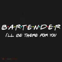 Bartender Gift Friends Themed Funny Unique Gift Humor Gift Doggie Tank thumb 4