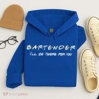 Bartender Gift Friends Themed Funny Unique Gift Humor Gift Hoodie thumb 4