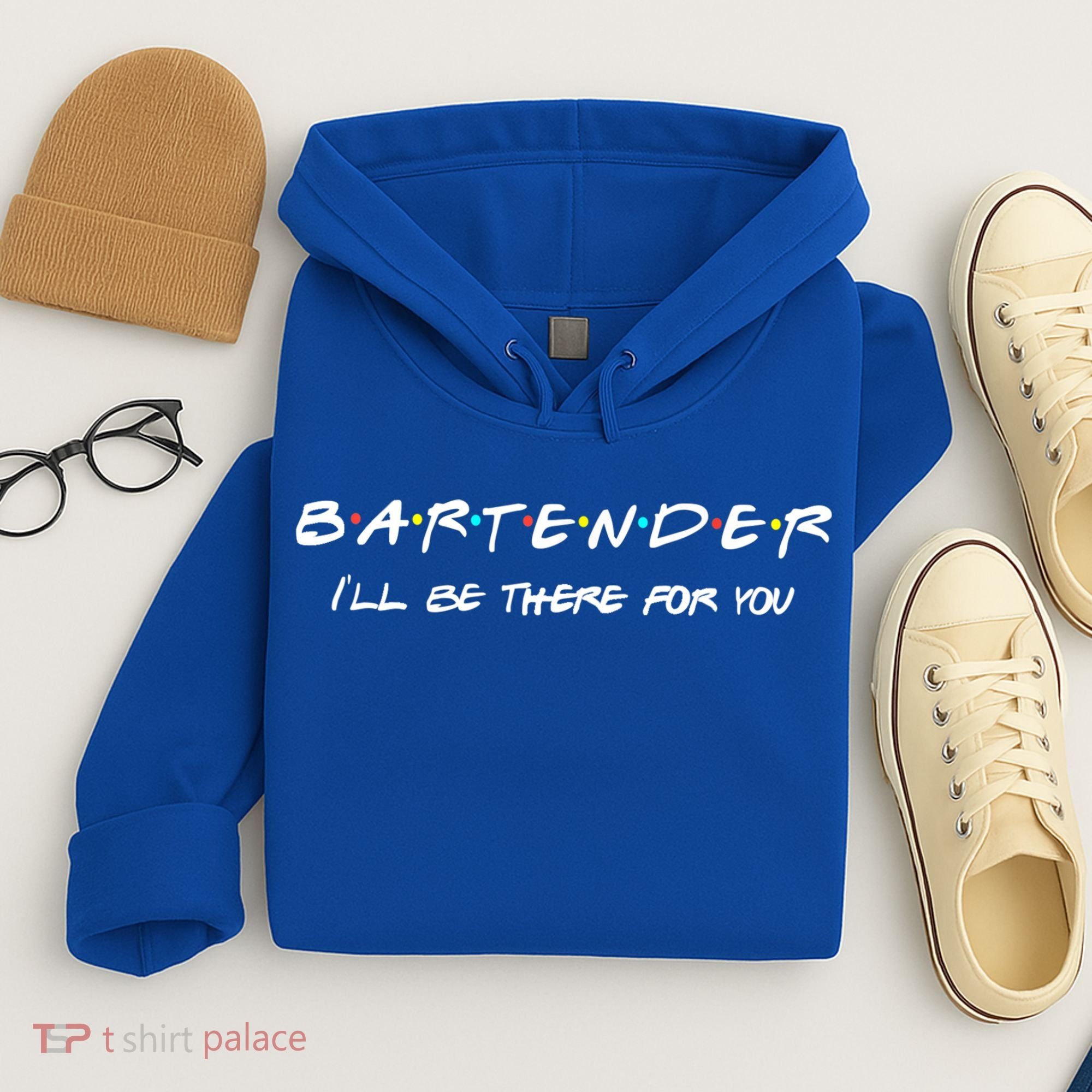 Bartender Gift Friends Themed Funny Unique Gift Humor Gift Hoodie