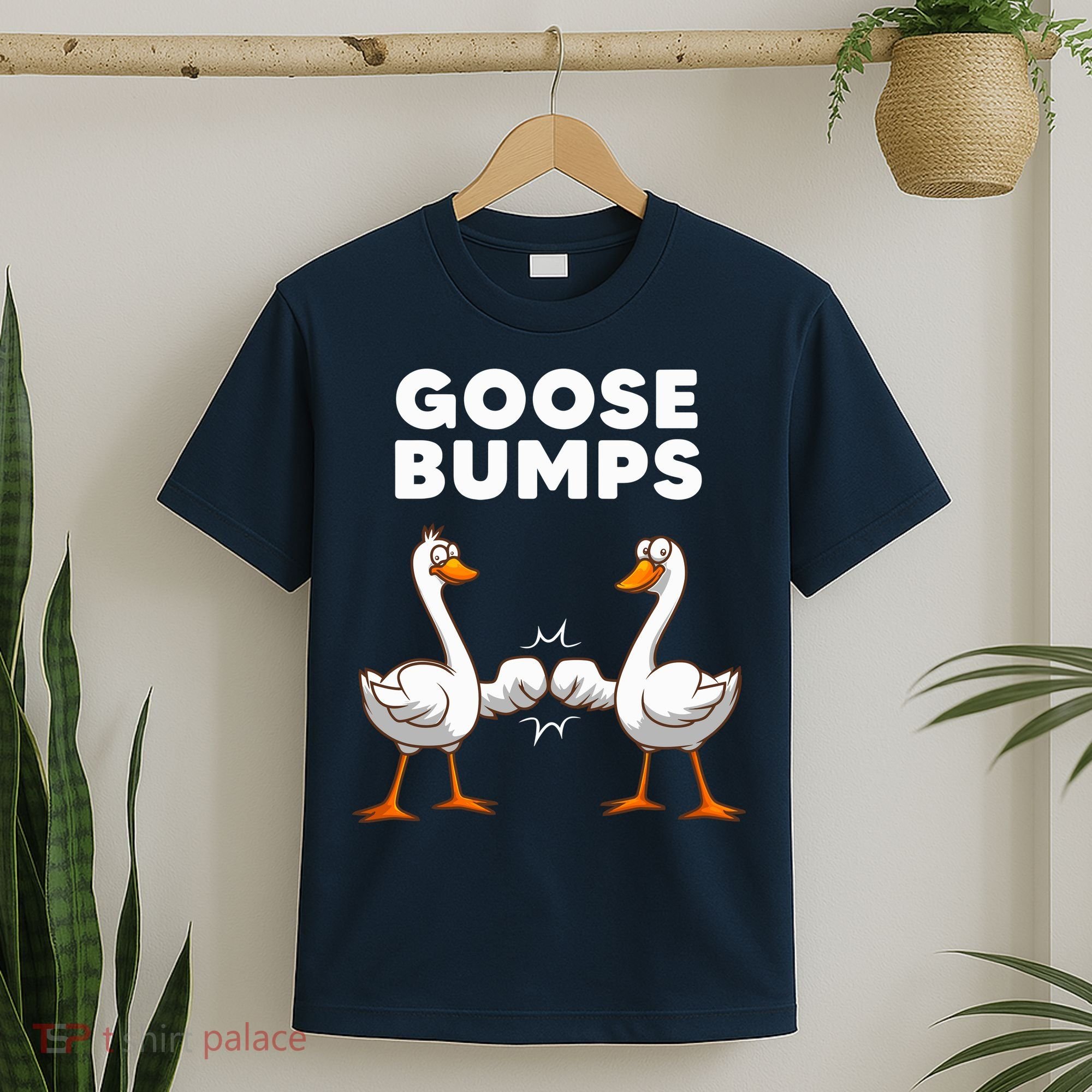 Best Goose For Goose Bumps Waterfowl Animal Pun T-Shirt