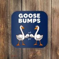 Best Goose For Goose Bumps Waterfowl Animal Pun Coaster thumb 0