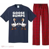 Best Goose For Goose Bumps Waterfowl Animal Pun Pajama Set thumb 0