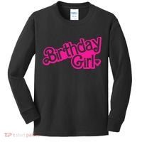 Birthday Girl Funny Birthday Kids Long Sleeve Shirt thumb 0