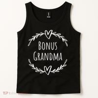 Bonus Grandma Funny Mother's Day Step Grandma Tank Top thumb 2