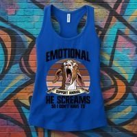 Boer Goat Farmer Stuffed Animal Goat Lover Costume Boer Goat Gift Women's Tank Top thumb 3