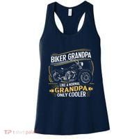 Biker Grandpa FatherS Day Like A Normal Grandpa Motorcycle Women's Tank Top thumb 0