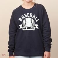 Baseball Grandpa - Funny Baseball Grandfather Women's Sweatshirt thumb 0