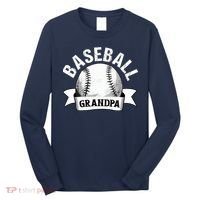 Baseball Grandpa - Funny Baseball Grandfather Long Sleeve Shirt thumb 0
