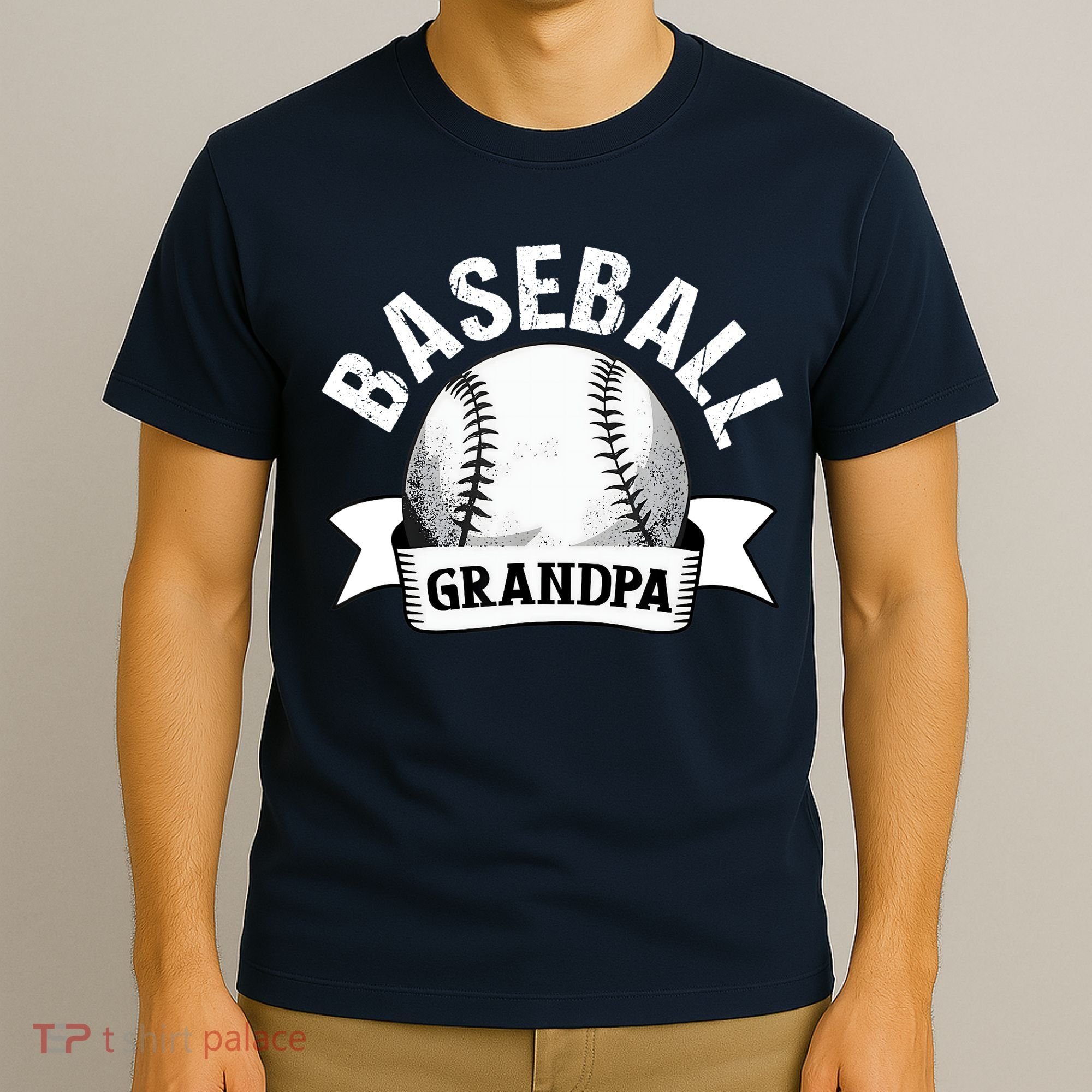 Baseball Grandpa - Funny Baseball Grandfather T-Shirt