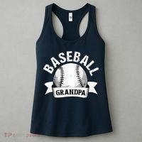 Baseball Grandpa - Funny Baseball Grandfather Women's Tank Top thumb 3