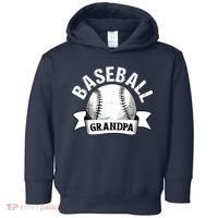 Baseball Grandpa - Funny Baseball Grandfather Toddler Hoodie thumb 0