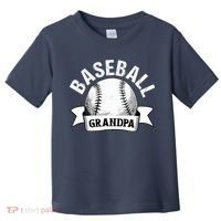 Baseball Grandpa - Funny Baseball Grandfather Toddler T-Shirt thumb 0