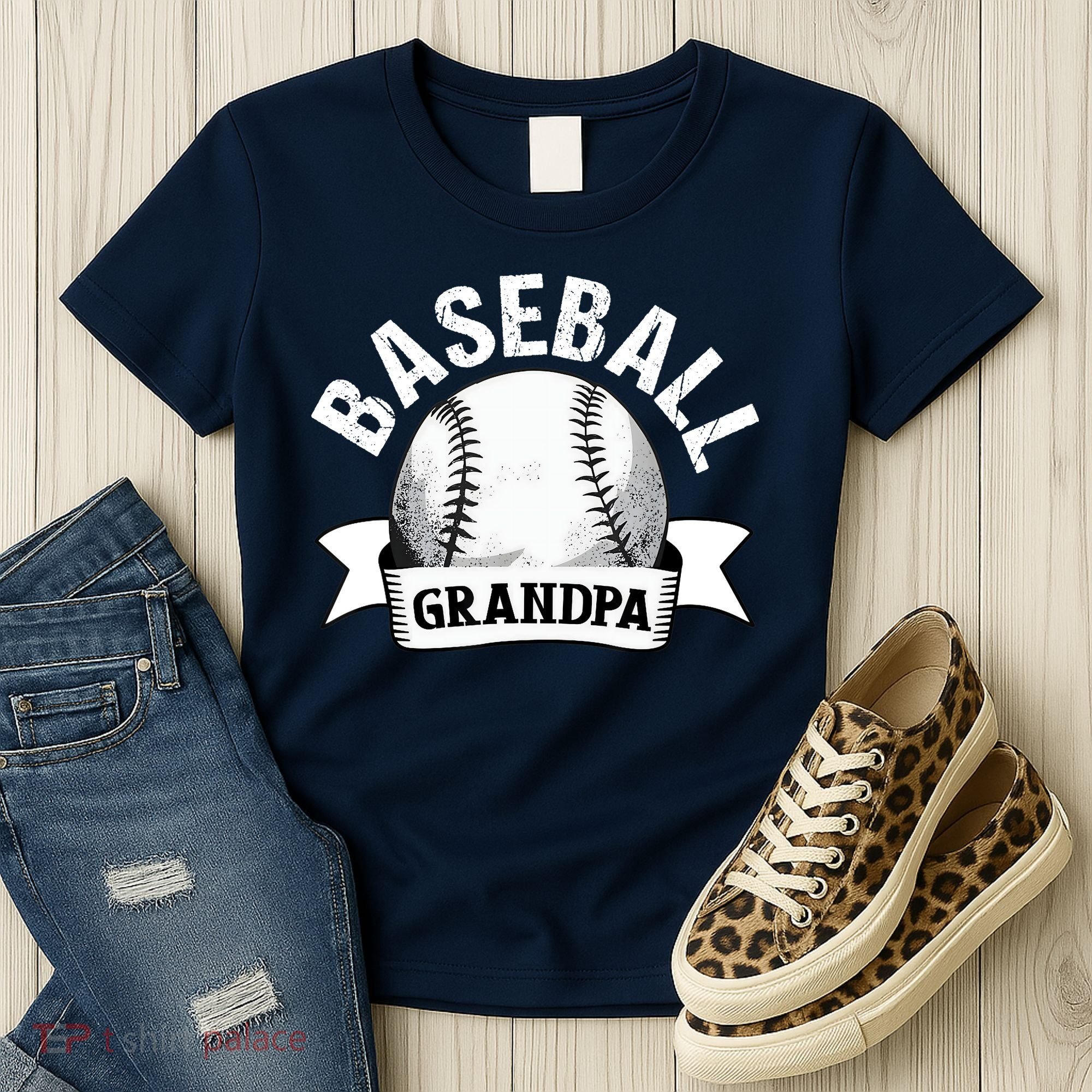 Baseball Grandpa - Funny Baseball Grandfather Women's T-Shirt