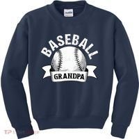 Baseball Grandpa - Funny Baseball Grandfather Kids Sweatshirt thumb 0