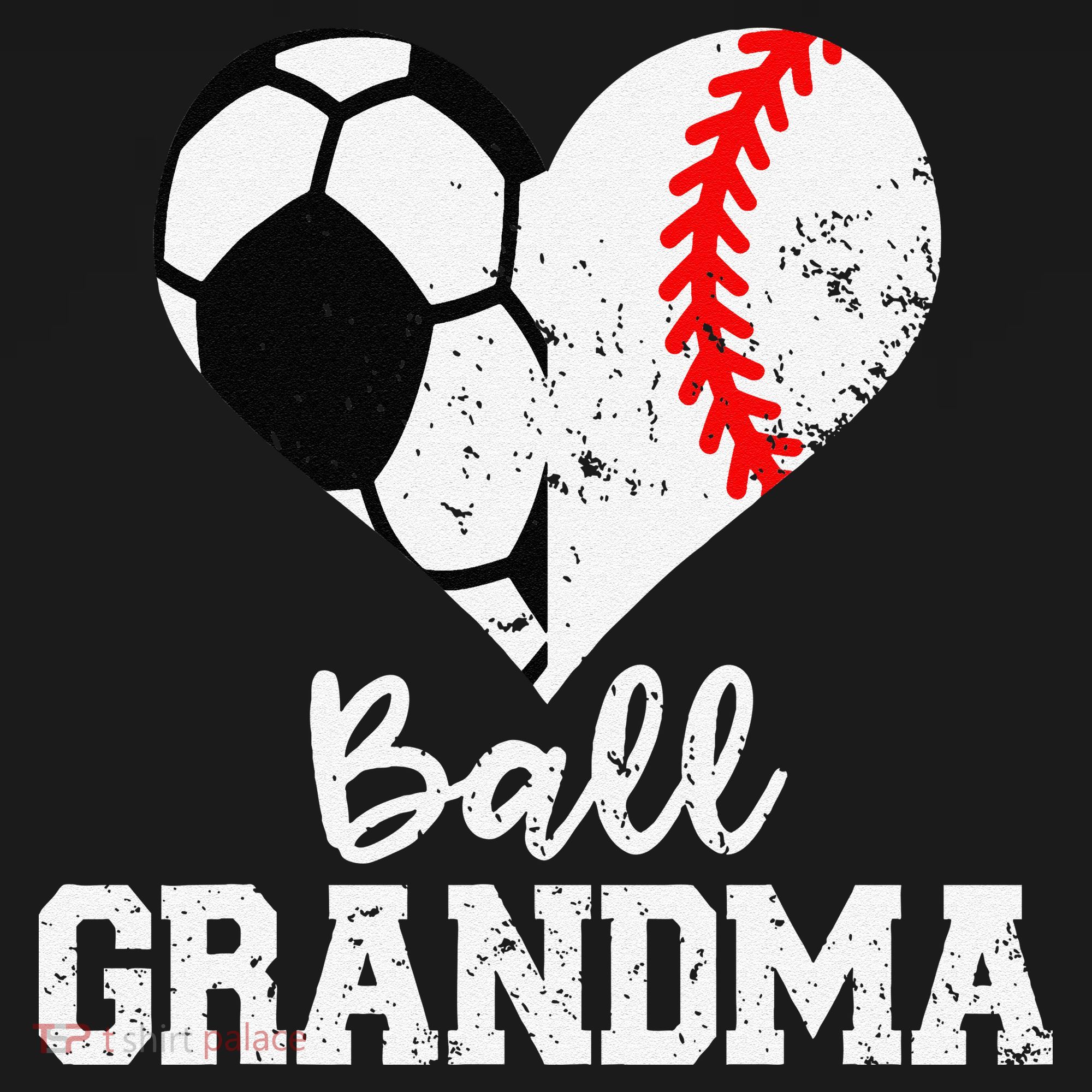 Ball Grandma Funny Soccer Baseball Grandma Coaster