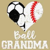 Ball Grandma Funny Soccer Baseball Grandma T-Shirt thumb 7
