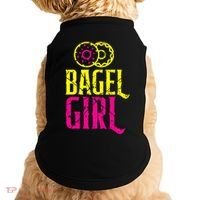 Bagel Girl Funny Bagel Lover Costume Doggie Tank thumb 0