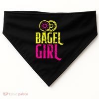 Bagel Girl Funny Bagel Lover Costume USA-Made Doggie Bandana thumb 0