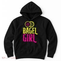 Bagel Girl Funny Bagel Lover Costume Hoodie thumb 0