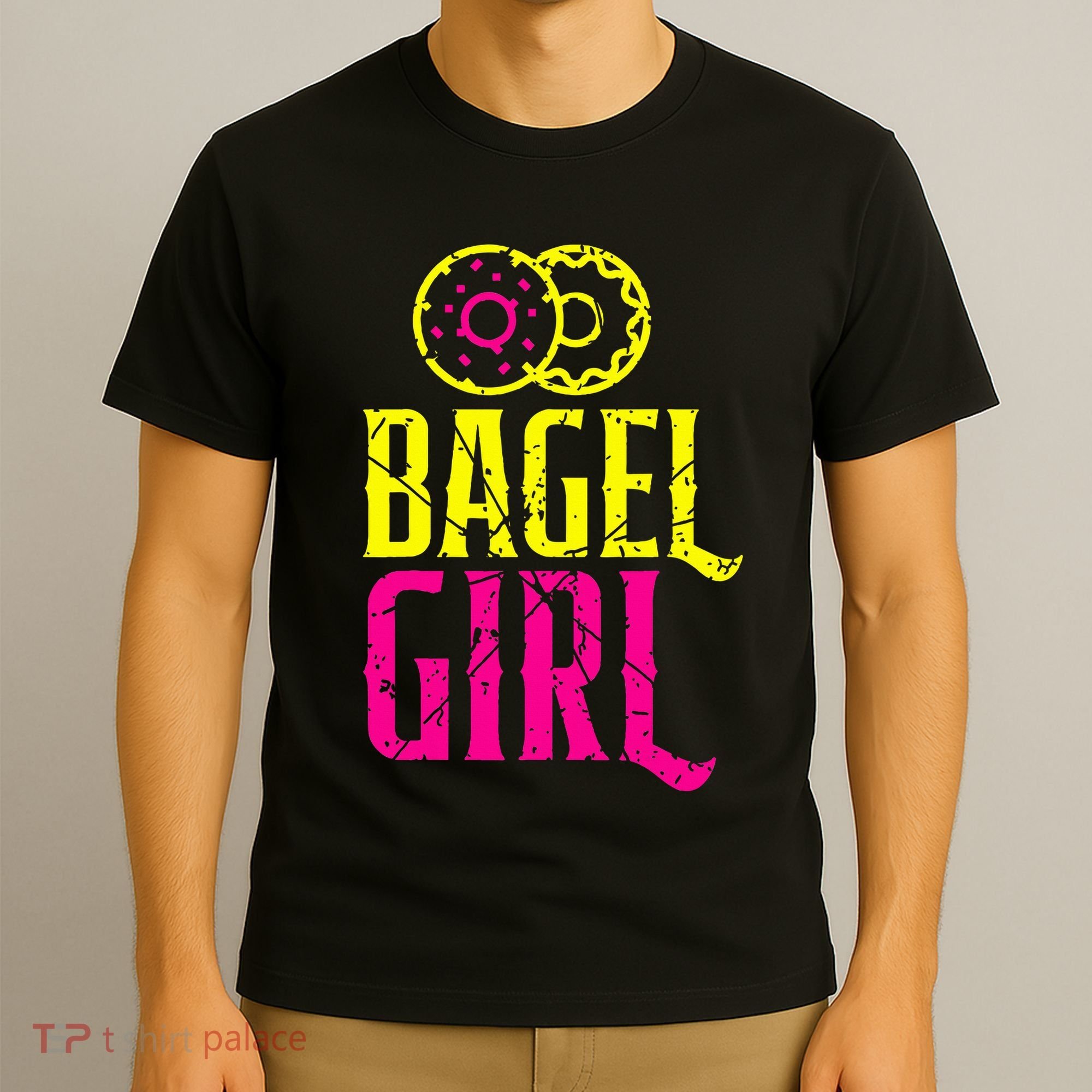 Bagel Girl Funny Bagel Lover Costume T-Shirt