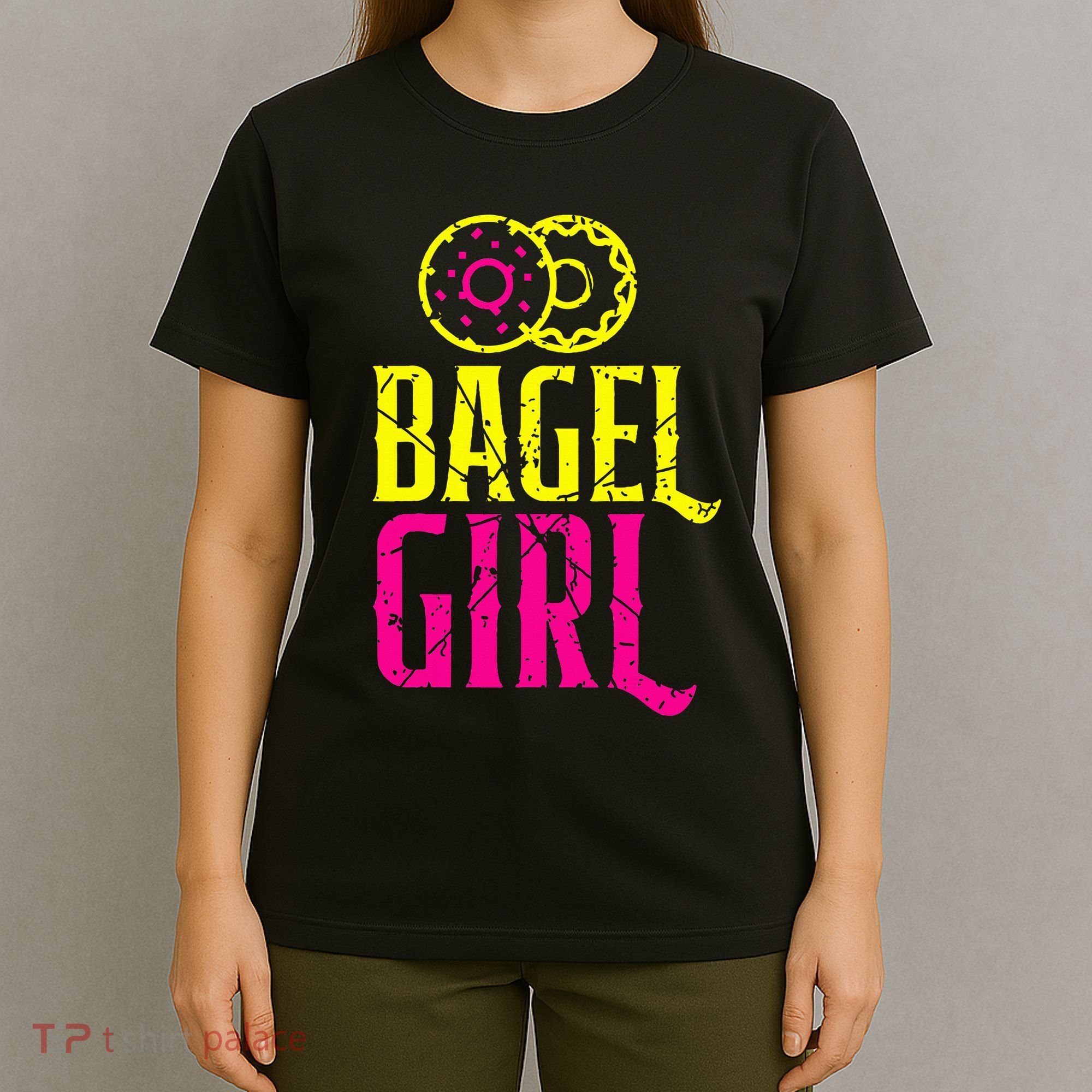Bagel Girl Funny Bagel Lover Costume T-Shirt