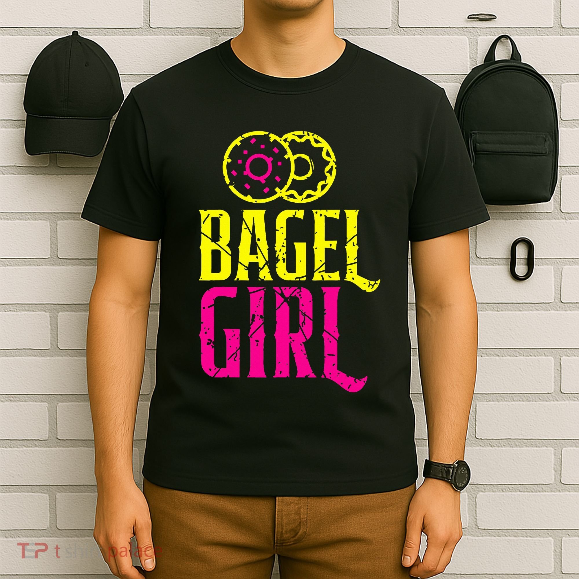 Bagel Girl Funny Bagel Lover Costume T-Shirt