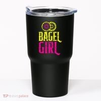Bagel Girl Funny Bagel Lover Costume Tumbler thumb 0