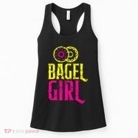 Bagel Girl Funny Bagel Lover Costume Women's Tank Top thumb 0